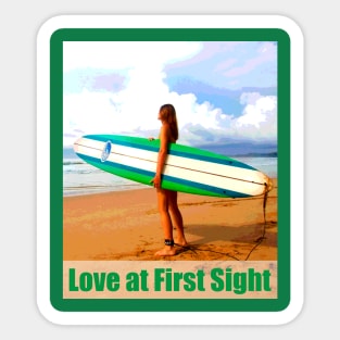 Love at First Sight Sticker